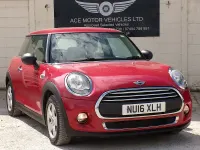 Used Mini ONE Hatch 102 HP (75 kW) 2016 Red Hatchback