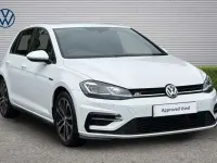 Used VW Golf VII R-line Edition 150 HP (110 kW) 2020 White Hatchback