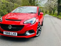 Used Vauxhall Corsa 205 HP (150 kW) 2016 Red Hatchback