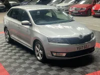 Used Skoda Rapid SE 110 HP (80 kW) 2017 Silver Hatchback