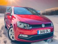 Used VW Polo SE 2016 Red Hatchback