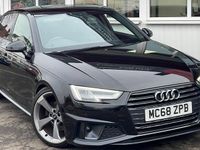 Used Audi A4 Black Edition 150 HP (110 kW) 2019 Black Sedan