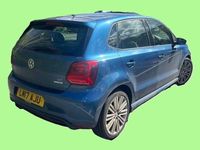 Used VW Polo BlueGT 150 HP (110 kW) 2017 Blue Hatchback