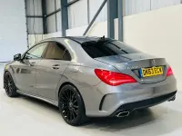 Usado Mercedes CLA220 AMG 170 CV (125 kW) 2013 Gris Berlina