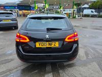 Usado Peugeot 308 Allure 2019 Preto Carrinha
