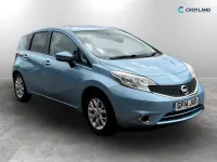 Used Nissan Note Acenta Premium 90 HP (66 kW) 2014 Blue Hatchback