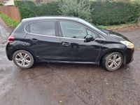 Used Peugeot 208 Allure 2012 Black Hatchback