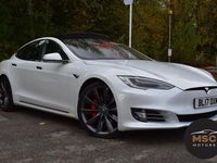Used Tesla Model S Performance 443 kW (603 HP) 2017 White Hatchback