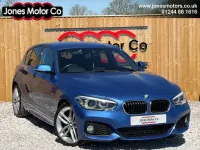 Used BMW 118 M Sport 136 HP (100 kW) 2015 Blue Hatchback
