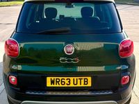 Used Fiat 500L Trekking 85 HP (62 kW) 2013 Green MPV