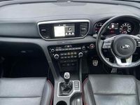 Used Kia Sportage GT-Line 136 HP (100 kW) 2019 Blue SUV