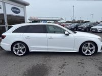 Used Audi A4 S-Line 204 HP (150 kW) 2022 White Estate