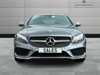 Used Mercedes C220 AMG line 170 HP (125 kW) 2017 Grey Coupe