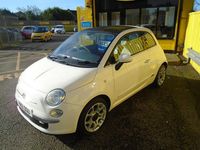 Used Fiat 500 Lounge 69 HP (50 kW) 2011 White Hatchback