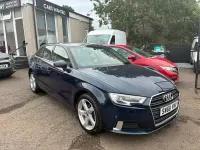 Used Audi A3 Sportback Sport 150 HP (110 kW) 2017 Blue Hatchback