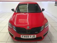Used Skoda Octavia vRS 245 HP (180 kW) 2019 Red Hatchback