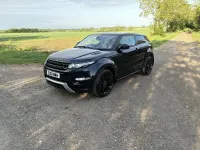 Used Land Rover Range Rover evoque Dynamic 240 HP (176 kW) 2011 Blue Coupe