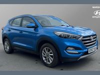 Used Hyundai Tucson SE 129 HP (94 kW) 2017 Blue SUV