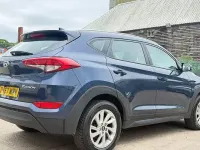 Used Hyundai Tucson SE 177 HP (130 kW) 2017 Blue SUV