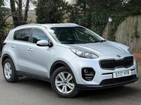 Begagnad Kia Sportage 115 HK (84 kW) 2017 Silver SUV