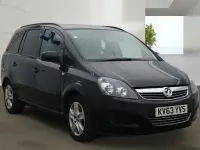 Used Vauxhall Zafira 115 HP (84 kW) 2013 Black MPV