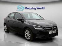 Used Vauxhall Corsa Design Edition 74 HP (54 kW) 2022 Black Hatchback