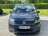 Used VW Touran SE 140 HP (102 kW) 2014 Blue MPV