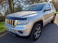 Used Jeep Grand Cherokee Overland 2012 Silver SUV