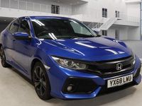 Used Honda Civic SR 120 HP (88 kW) 2019 Brilliant sporty blue Hatchback