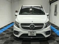 Used Mercedes V220 AMG line 2024 White MPV