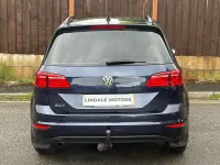 Used VW Golf Sportsvan SE 110 HP (80 kW) 2016 Blue MPV