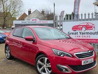 Usado Peugeot 308 Allure 130 HP (95 kW) 2014 Vermelho Citadino