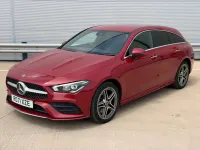 Used Mercedes CLA250 AMG Line Premium 2021 Red Sedan