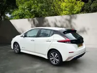 Used Nissan Leaf Acenta 110 kW (150 HP) 2019 White Hatchback