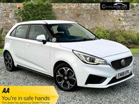 Used MG MG3 Excite 106 HP (77 kW) 2019 White Hatchback