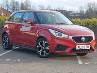 Used MG MG3 Excite 106 HP (77 kW) 2021 Red Hatchback