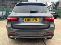 Used Mercedes GLC220 AMG line 170 HP (125 kW) 2018 Grey SUV