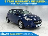 Used Vauxhall Corsa S 90 HP (66 kW) 2018 Blue Hatchback