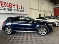 Used Mercedes GLA200 AMG line 156 HP (114 kW) 2018 Blue SUV