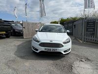 Used Ford Focus Zetec 2017 White Hatchback