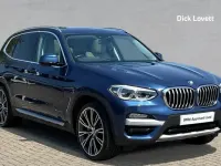 Used BMW X3 xLine 261 HP (191 kW) 2017 Blue SUV