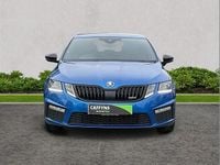Used Skoda Octavia vRS 242 HP (177 kW) 2019 Blue Hatchback