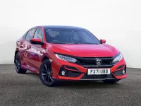 Used Honda Civic EX 126 HP (92 kW) 2021 Red Hatchback