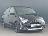 Used Toyota Aygo X-plore 69 HP (50 kW) 2018 Black Hatchback