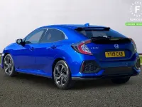 Used Honda Civic SR 126 HP (92 kW) 2019 Blue Hatchback