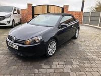 Used VW Golf Cabriolet S 2012 Black Cabriolet