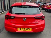 Used Vauxhall Astra Elite 150 HP (110 kW) 2018 Red Hatchback