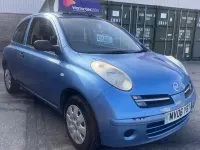 Used Nissan Micra 79 HP (58 kW) 2006 Blue Hatchback