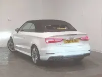 Used Audi A3 Cabriolet S-Line 150 HP (110 kW) 2017 White Cabriolet