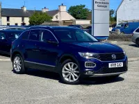 Used VW T-Roc SEL 150 HP (110 kW) 2019 Blue SUV